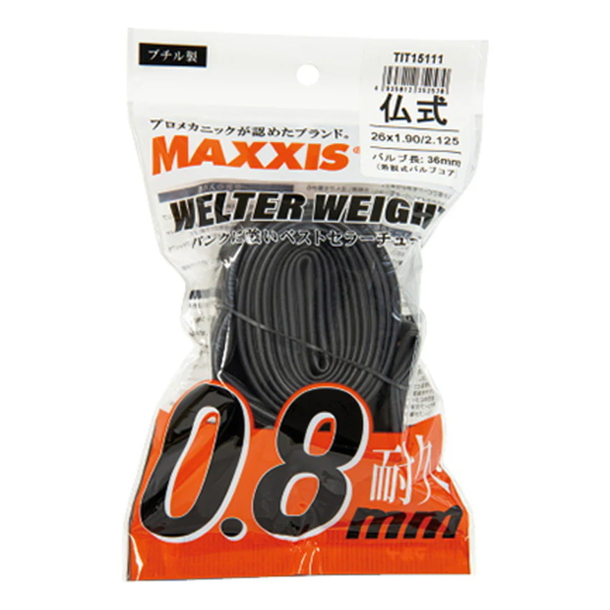 MAXXIS ウェルターウエイト仏式20x1x1/4-1x3/8 36OPP / チューブ
