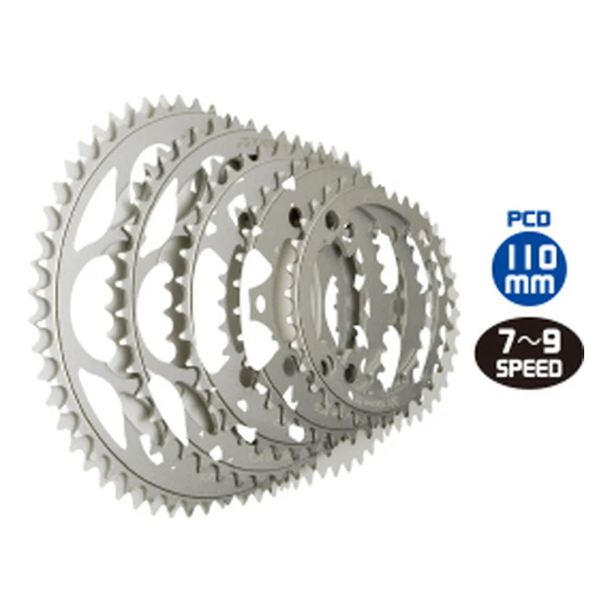 TIOGA チェーンリング(5アーム用/PCD110mm)34TSIL / チェーンリング