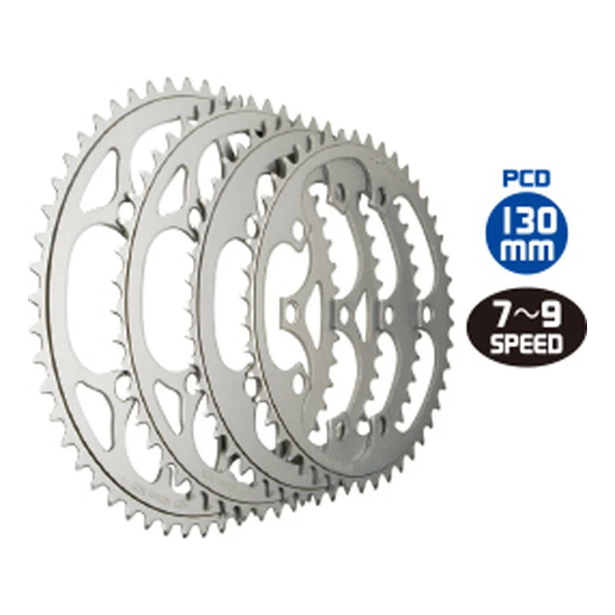 TIOGA チェーンリング(5アーム用/PCD130mm)50TSIL / チェーンリング