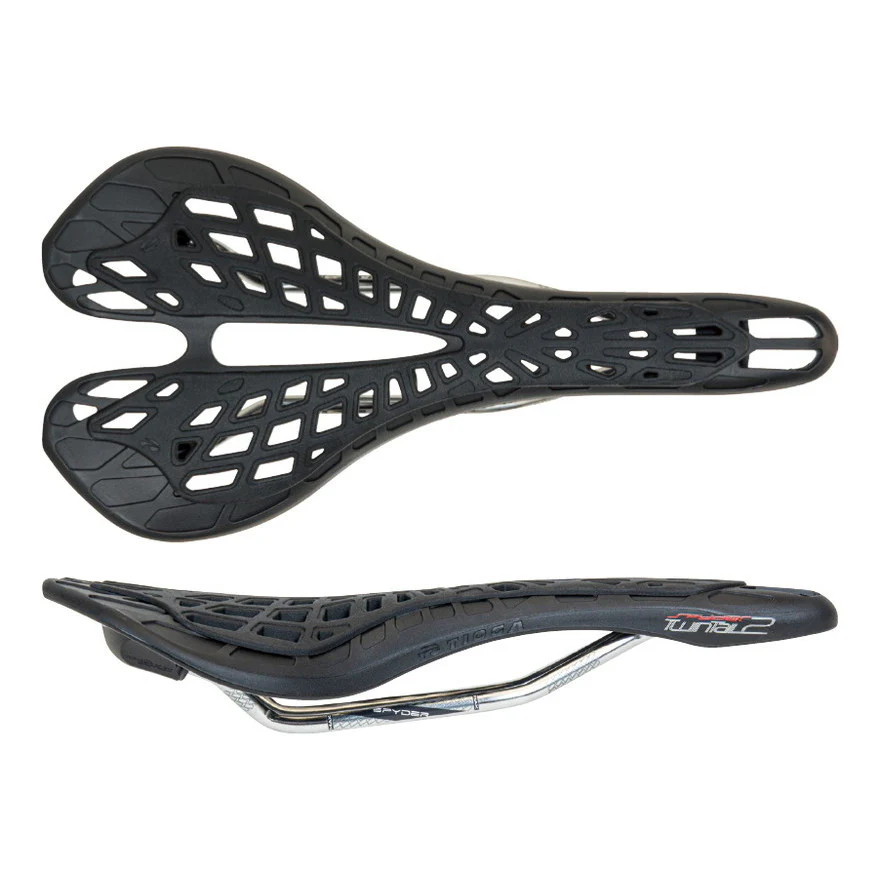 TIOGA スパイダーツインテール2クロモリレールBLK / サドル