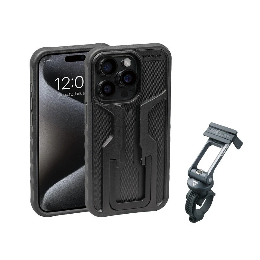 TOPEAK ライドケース(iPhone15Pro用)セット / バッグ